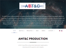 Tablet Screenshot of amtc.org